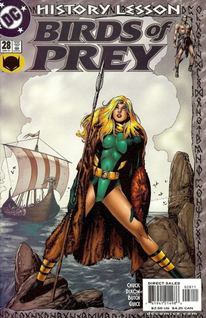 Birds of Prey, Vol. 1 History Lesson, Part 1: Time To Kill |  Issue#28 | Year:2001 | Series: Birds of Prey | Pub: DC Comics |