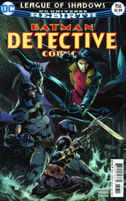 Detective Comics, Vol. 3 League of Shadows, Finale: The Duel |  Issue#956A | Year:2017 | Series: Batman | Pub: DC Comics | Eddy Barrows Regular