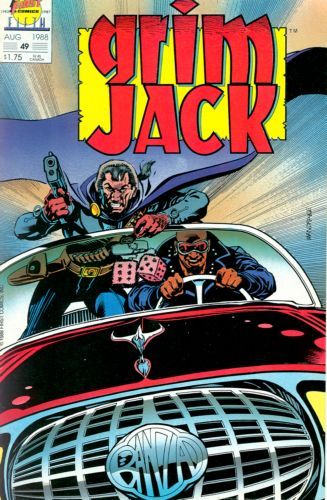Grimjack Hell Bent / Munden's Bar: Mitch Makes a Pitch |  Issue#49 | Year:1988 | Series: Grimjack | Pub: First Comics |