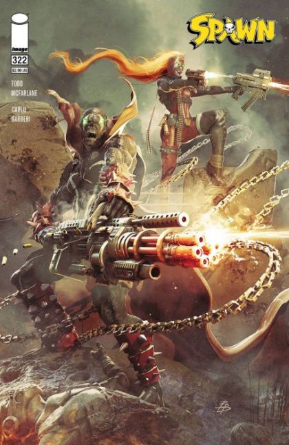 Spawn  |  Issue#322A | Year:2021 | Series: Spawn | Pub: Image Comics | Regular Bjorn Barends Cover