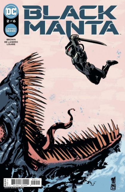 Black Manta Assassin of the Sea Part Two |  Issue#2A | Year:2021 | Series:  | Pub: DC Comics | Regular Valentine De Landro Cover