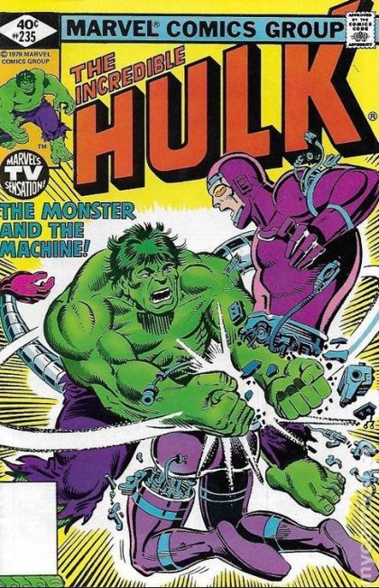 The Incredible Hulk, Vol. 1 The Monster And The Machine |  Issue#235A | Year:1979 | Series: Hulk | Pub: Marvel Comics | Whitman Variant
