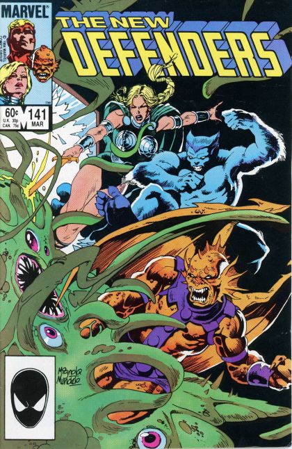 The Defenders, Vol. 1 All Flesh Is Grass |  Issue#141A | Year:1984 | Series: Defenders | Pub: Marvel Comics | Direct Edition