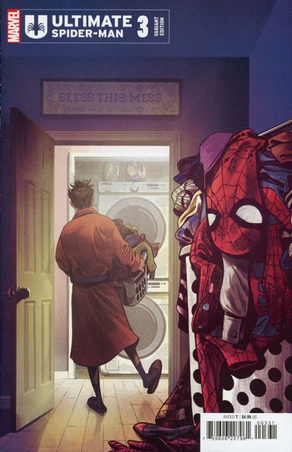 Ultimate Spider-Man, Vol. 2  |  Issue#3C | Year:2024 | Series:  | Pub: Marvel Comics | Mike Del Mundo Variant