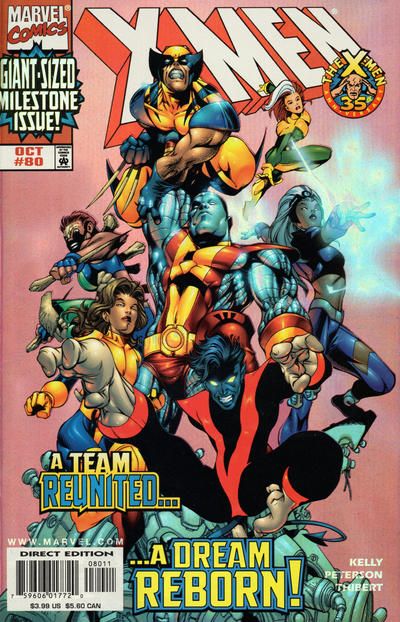 X-Men, Vol. 1 Children Of The Atom: Part Two |  Issue#80A | Year:1998 | Series: X-Men | Pub: Marvel Comics | Direct Edition