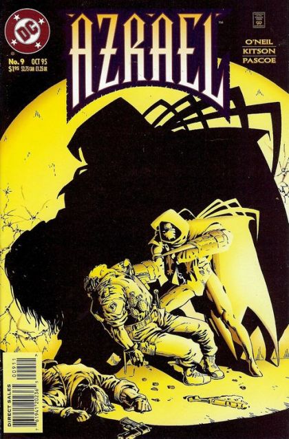 Azrael, Vol. 1 Angel On The Run, Part 1 |  Issue#9A | Year:1995 | Series:  | Pub: DC Comics | Direct Edition