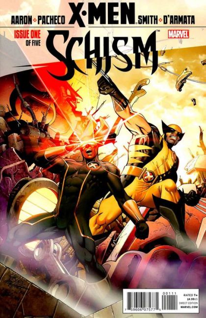 X-Men: Schism Schism - Schism, Part One |  Issue#1A | Year:2011 | Series: X-Men | Pub: Marvel Comics | Carlos Pacheco Regular