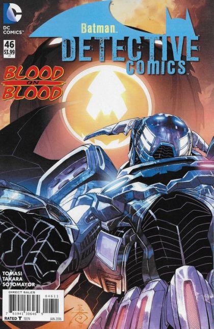Detective Comics, Vol. 2 Blood on Blood |  Issue#46A | Year:2015 | Series: Batman | Pub: DC Comics | Danny Miki Regular Cover