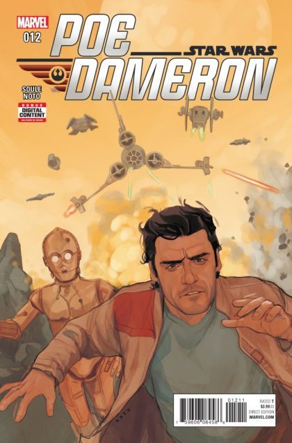 Poe Dameron The Gathering Storm, Part 5 |  Issue#12A | Year:2017 | Series: Star Wars | Pub: Marvel Comics | Regular Phil Noto Cover
