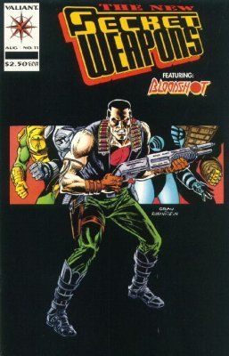 Secret Weapons Project: Secret Weapons |  Issue#11A | Year:1994 | Series:  | Pub: Valiant Entertainment | Variant Cover