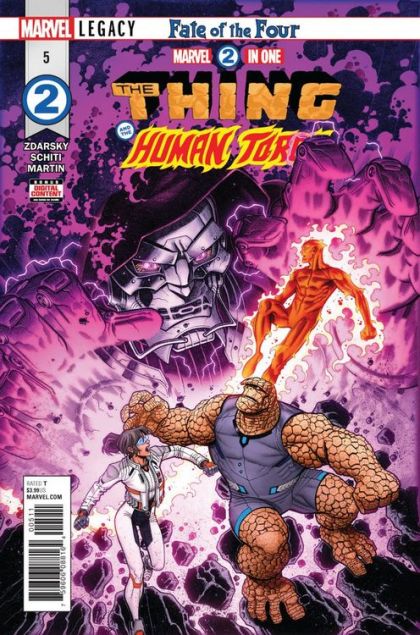 Marvel Two-In-One, Vol. 3 Fate of the Four, Doom's Day |  Issue#5A | Year:2018 | Series:  | Pub: Marvel Comics | Nick Bradshaw Regular