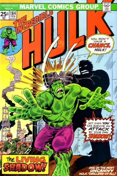 The Incredible Hulk, Vol. 1 Shadow On the Land! |  Issue#184 | Year:1975 | Series: Hulk | Pub: Marvel Comics |