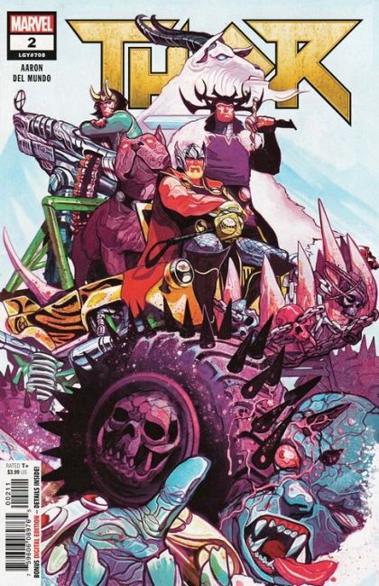 Thor, Vol. 5 The Odinson Boys Ride Again |  Issue#2A | Year:2018 | Series: Thor | Pub: Marvel Comics | Regular Mike Del Mundo Cover