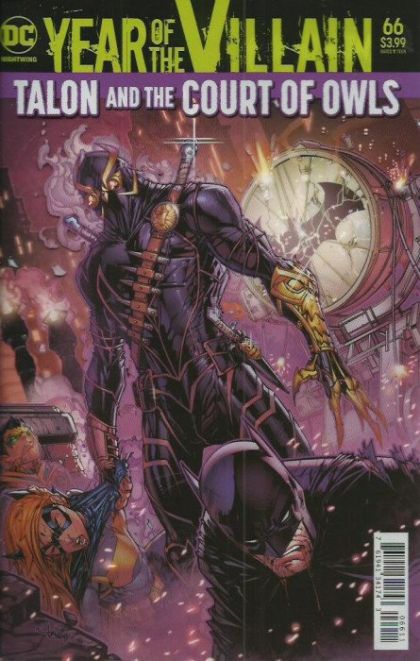 Nightwing, Vol. 4 Year of the Villain - Welcome To The Family |  Issue#66A | Year:2019 | Series: Nightwing | Pub: DC Comics | Regular Jonboy Meyers Acetate Cover