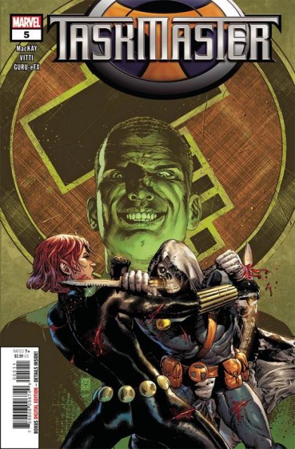 Taskmaster, Vol. 3 The Rubicon Trigger |  Issue#5A | Year:2021 | Series:  | Pub: Marvel Comics | Regular Valerio Giangiordano Cover