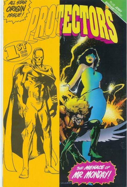Protectors (Malibu) When Heroes Gather |  Issue#1A | Year:1992 | Series: Protectors | Pub: Malibu Comics | Yellow Wrapper