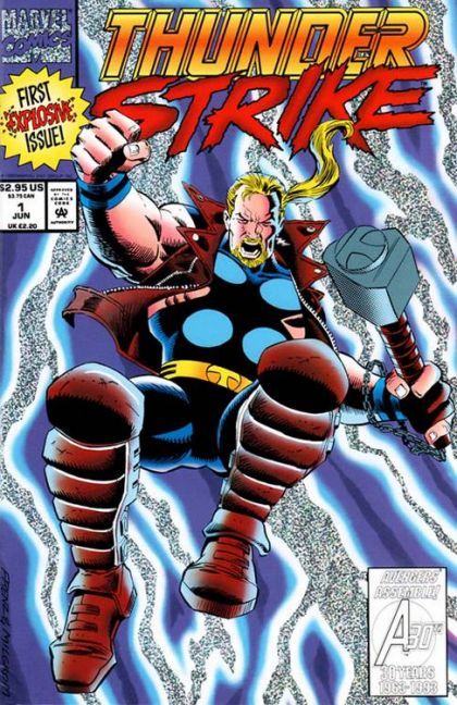Thunderstrike, Vol. 1 Blood Without Glory |  Issue#1A | Year:1993 | Series:  | Pub: Marvel Comics | Direct Edition