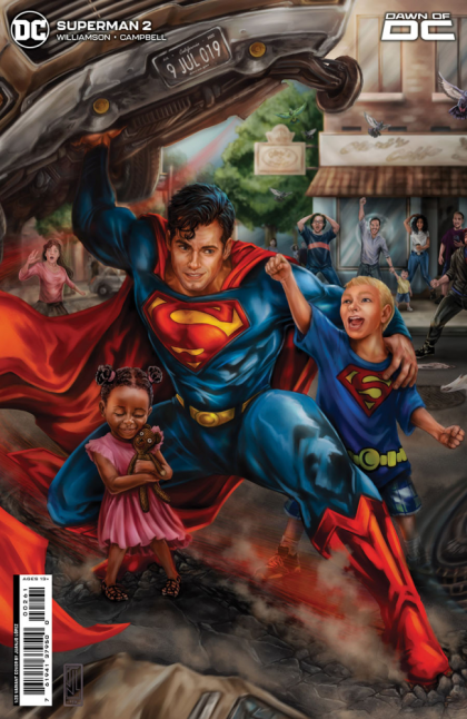 Superman, Vol. 6 The Night Of The Parasite |  Issue#2F | Year:2023 | Series: Superman | Pub: DC Comics | Incentive Juanjo Lopez Variant