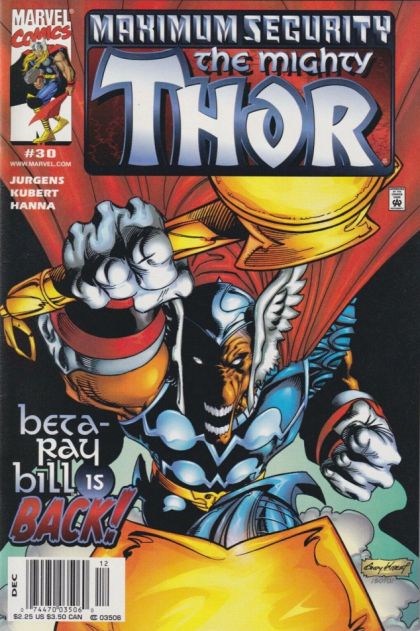 Thor, Vol. 2 Maximum Security - Winter's Edge |  Issue#30B | Year:2000 | Series: Thor | Pub: Marvel Comics | Newsstand Edition