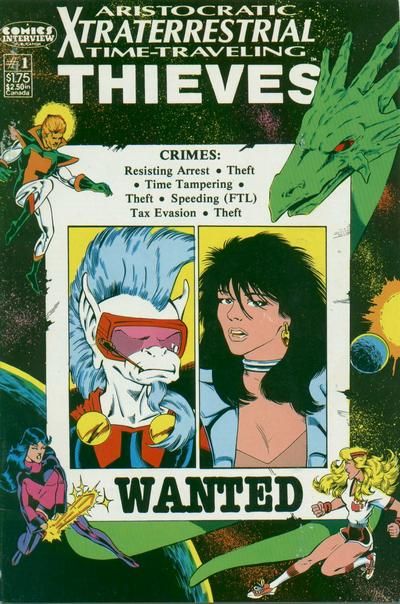 Aristocratic X-traterrestrial Time-Traveling Thieves The Real Thing |  Issue#1 | Year:1987 | Series:  | Pub: Comics Interview |