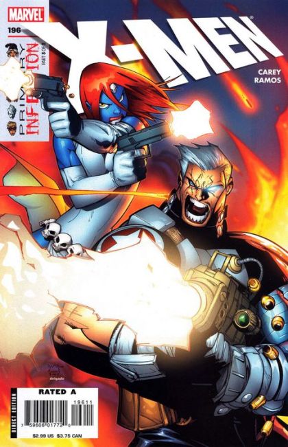 X-Men, Vol. 1 Primary Infection, Part 3 |  Issue#196A | Year:2007 | Series: X-Men | Pub: Marvel Comics | Humberto Ramos Regular