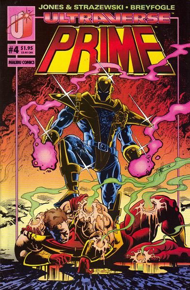 Prime, Vol. 1 Heroes |  Issue#4B | Year:1993 | Series: Prime | Pub: Malibu Comics | Prototype cover