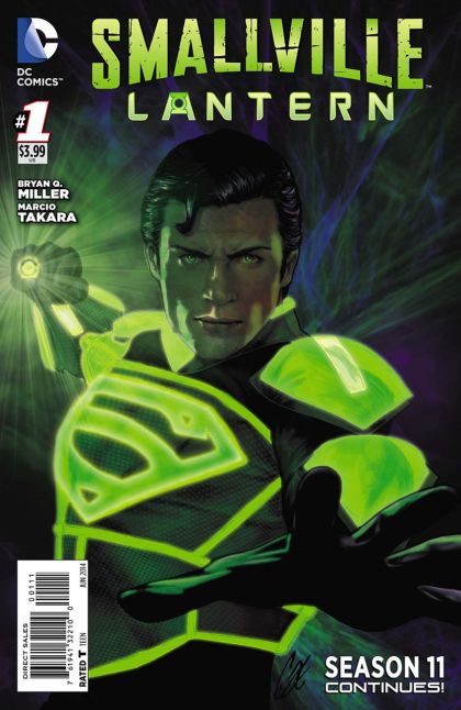 Smallville Season 11: Lantern Lantern, Part 1 |  Issue#1 | Year:2014 | Series:  | Pub: DC Comics | Cat Staggs Cover