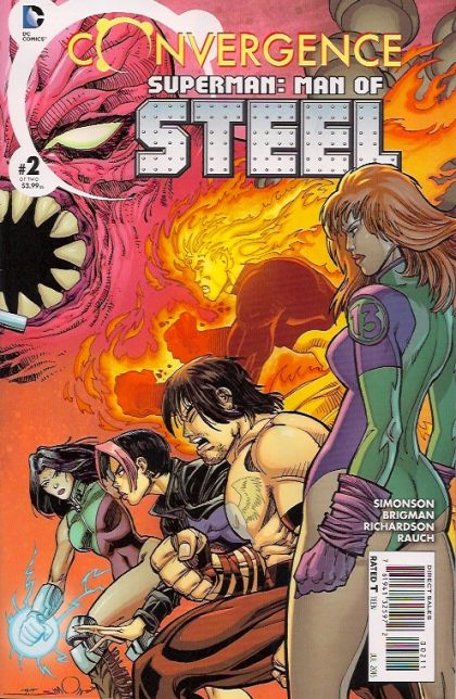 Convergence: Superman Man Of Steel Convergence - United We Stand |  Issue#2A | Year:2015 | Series:  | Pub: DC Comics | Walter Simonson Regular Cover