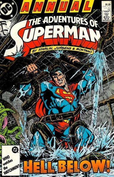 The Adventures of Superman Annual The Union |  Issue#1A | Year:1987 | Series: Superman | Pub: DC Comics | Direct Edition