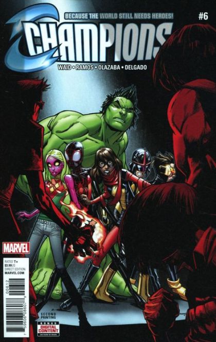 Champions, Vol. 2 (Marvel)  |  Issue#6C | Year:2017 | Series:  | Pub: Marvel Comics | 2nd Printing Humberto Ramos