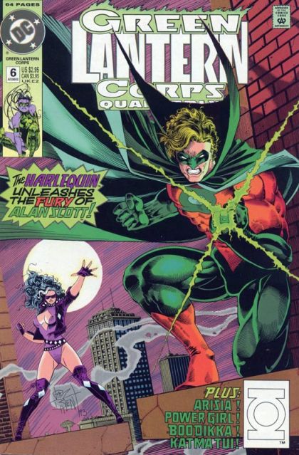 Green Lantern Corps Quarterly The Book of Equals / What Price Honor? / Meant for Each Other / Those Who Sit And Wait / Say It with Powers |  Issue#6A | Year:1993 | Series: Green Lantern | Pub: DC Comics |