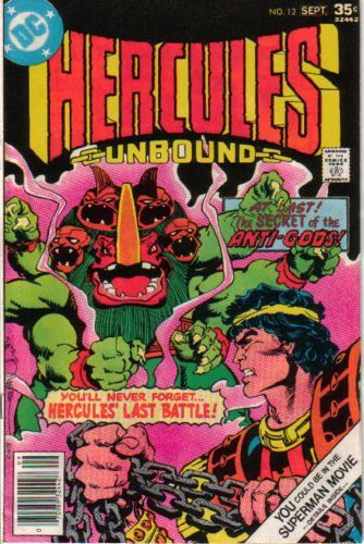 Hercules Unbound Chaos Among the Gods |  Issue#12 | Year:1977 | Series: Hercules | Pub: DC Comics |