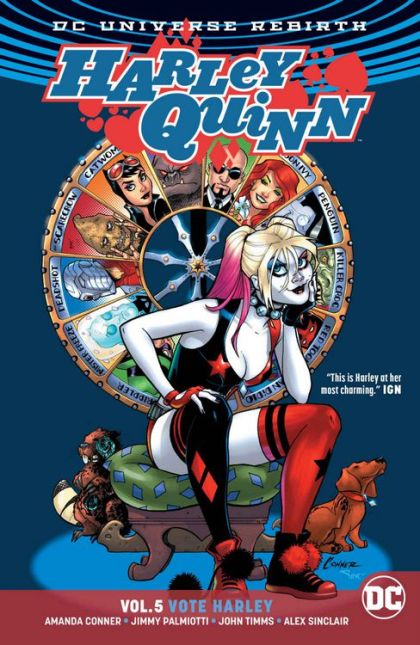 Harley Quinn, Vol. 3 HC / TP Vote Harley |  Issue#5TP | Year:2018 | Series:  | Pub: DC Comics |