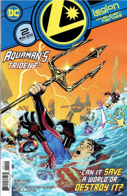 Legion of Super-Heroes, Vol. 8  |  Issue#2A | Year:2019 | Series: Legion of Super-Heroes | Pub: DC Comics | Regular Ryan Sook Cover