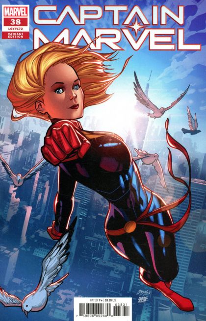 Captain Marvel, Vol. 11 Trials |  Issue#38C | Year:2022 | Series: Captain Marvel | Pub: Marvel Comics | Janeth Bazaldúa-Nava Variant