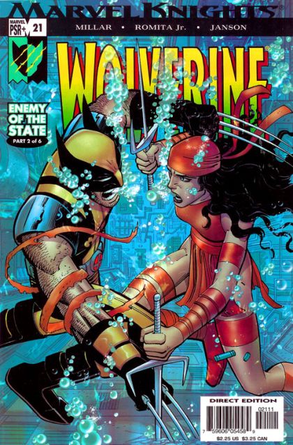 Wolverine, Vol. 3 Enemy Of The State, Part 2 |  Issue#21A | Year:2004 | Series: Wolverine | Pub: Marvel Comics | Direct Edition