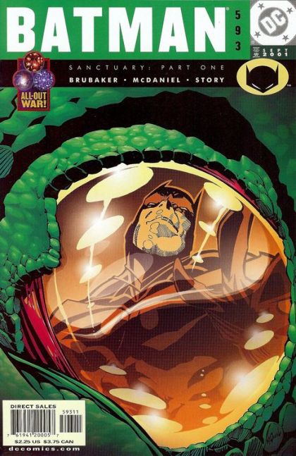 Batman, Vol. 1 Our Worlds At War - Sanctuary, Part 1 |  Issue#593A | Year:2001 | Series: Batman | Pub: DC Comics | Direct Edition