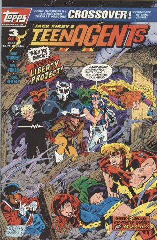 Jack Kirby's TeenAgents Blood and Liberty |  Issue#3 | Year:1993 | Series:  | Pub: Topps Comics |