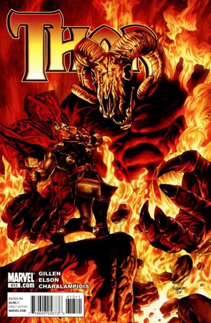 Thor, Vol. 3 The Fine Print, Part 3 |  Issue#613A | Year:2010 | Series: Thor | Pub: Marvel Comics | Mico Suayan Regular