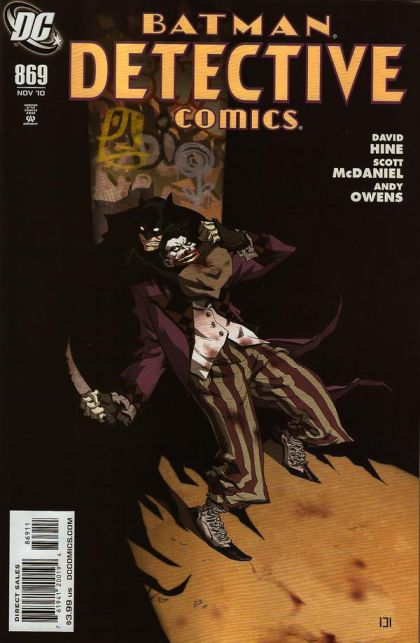 Detective Comics, Vol. 1 Batman: Imposters, Part 3: Laughter Out of Dead Bellies |  Issue#869A | Year:2010 | Series: Detective Comics | Pub: DC Comics | Direct Edition