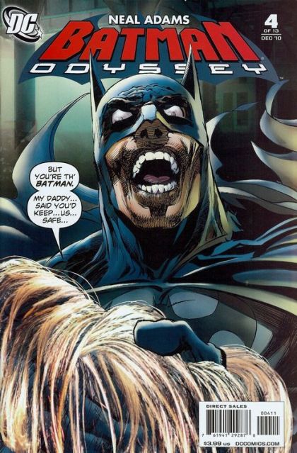 Batman: Odyssey, Vol. 1 Part 4 |  Issue#4A | Year:2010 | Series: Batman | Pub: DC Comics | Regular Neal Adams Cover