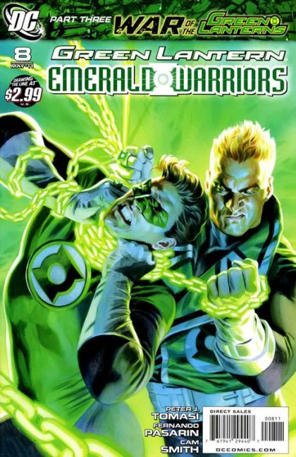 Green Lantern: Emerald Warriors War of the Green Lanterns - War Of The Green Lanterns, Part Three |  Issue#8A | Year:2011 | Series: Green Lantern | Pub: DC Comics | Felipe Massafera Regular Cover