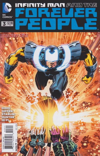 Infinity Man and the Forever People The Man, The Myth, The Legend |  Issue