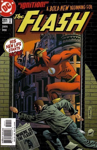 Flash, Vol. 2 Ignition, Part One: Driven |  Issue#201A | Year:2003 | Series: Flash | Pub: DC Comics | Direct Edition