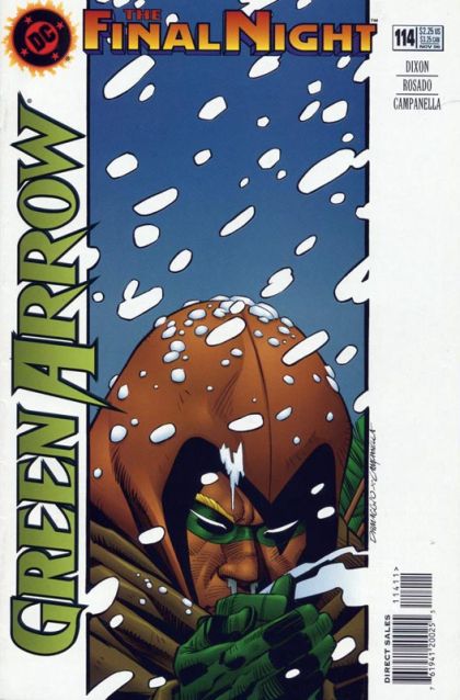 Green Arrow, Vol. 2 Final Night - The Thousand Year Night |  Issue#114 | Year:1996 | Series: Green Arrow | Pub: DC Comics | Direct Edition