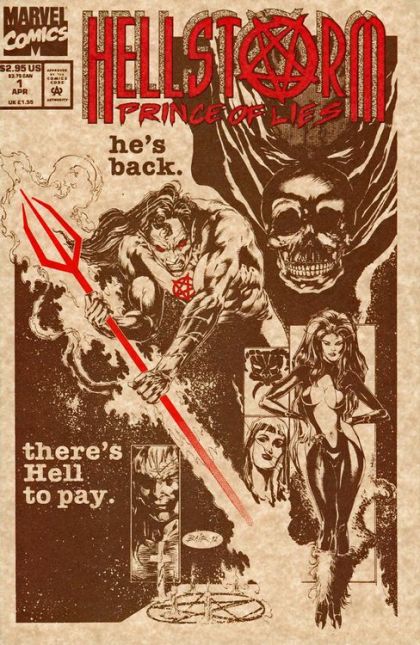 Hellstorm: Prince of Lies Storm Clouds |  Issue#1 | Year:1993 | Series: Hellstorm | Pub: Marvel Comics |