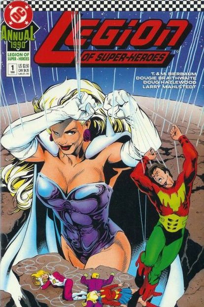 Legion of Super-Heroes, Vol. 4 Annual Charade |  Issue#1 | Year:1990 | Series: Legion of Super-Heroes | Pub: DC Comics |