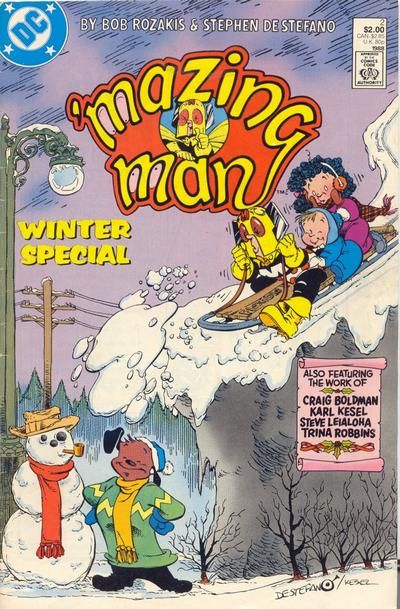 'Mazing Man Special  |  Issue#2 | Year:1988 | Series:  | Pub: DC Comics |