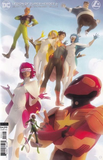 Legion of Super-Heroes, Vol. 8  |  Issue#6B | Year:2020 | Series: Legion of Super-Heroes | Pub: DC Comics | Alex Garner Cardstock Variant Cover