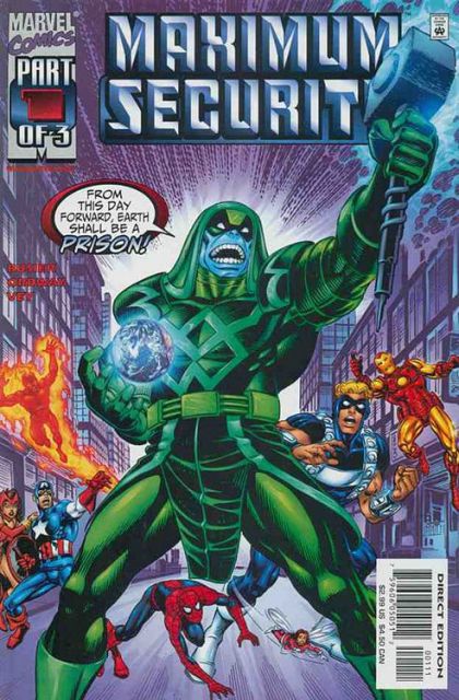 Maximum Security Maximum Security - Part 1: Illegal Aliens |  Issue#1 | Year:2000 | Series:  | Pub: Marvel Comics |